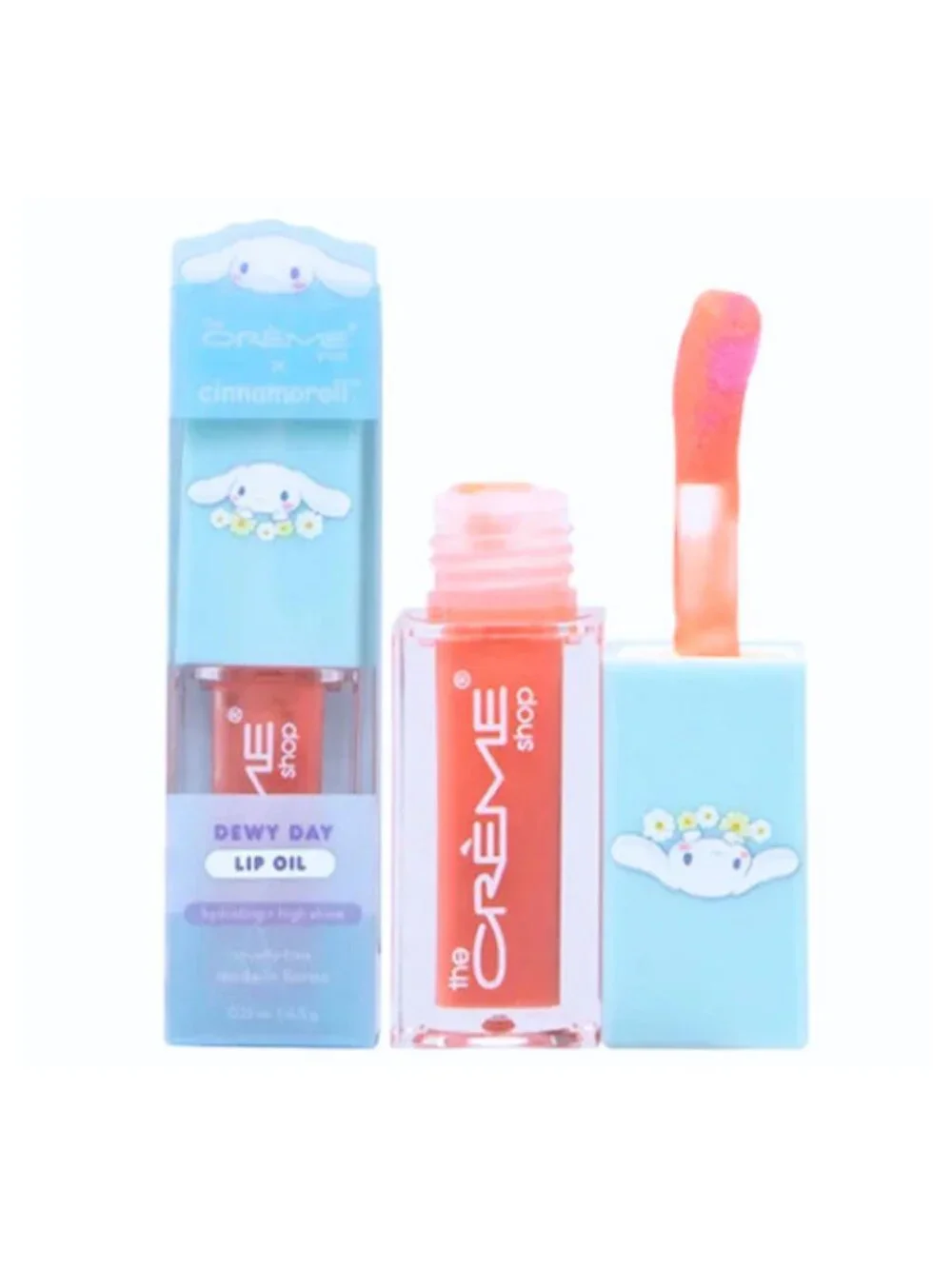 The Crème Shop x Cinnamoroll Dewy Day Lip Oil - Poppy NIB
